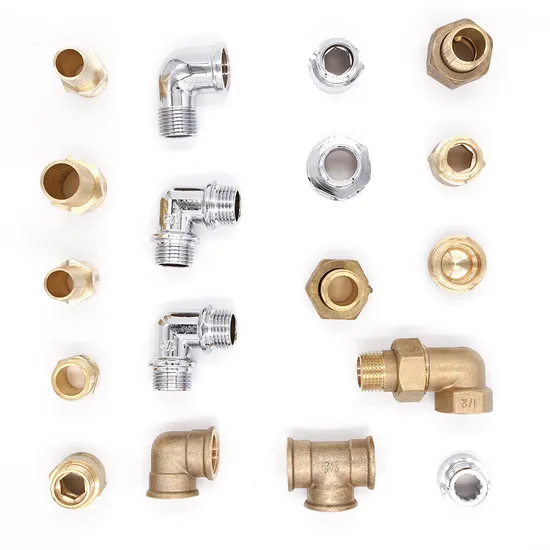 Customizable Logo Female Threaded Brass Construction Npt Socket Tee Joint 90 Degree 3 Way Brass Pipe Fittings