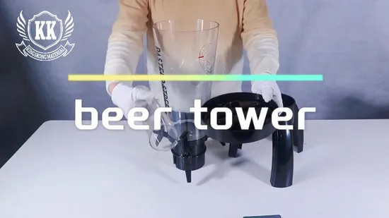 Custom Plastic Bar Drinking Dispenser Beer Tower