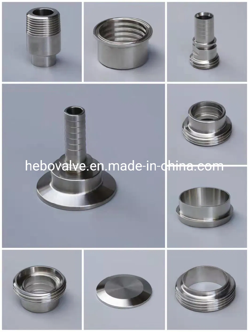 Sanitary Stainless Steel Hexagon Male/Femal Connector/Adapter