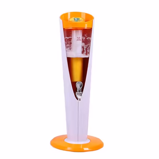 Custom Plastic Bar Drinking Dispenser Beer Tower