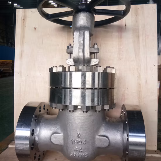 Vanne à vanne API 600/ASME B16.34 A216 WCb CF8 CF8m Lcb Lcc