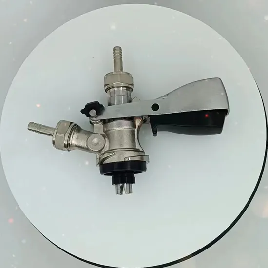 Distributeur de bière Homebrew Keg Coupler (type F avec soupape de décharge)